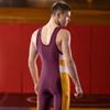 Matman 8564 Eclipse Wrestling Singlet Maroon/Gold 2XS view 3