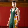 Matman 8564 Eclipse Wrestling Singlet, Dark Green/Gold, XX-Large view 2