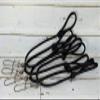Hauler Add-on Call Twin Loops - Duck Goose Call Lanyard Add-on - Black - Made in USA -4/pack view 1