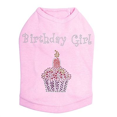 Birthday Girl Dog Shirt 3XL Pink