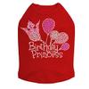 Birthday Princess Dog Shirt M RED view 1