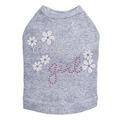 Daddy's Girl #3 Dog Shirt S Gray