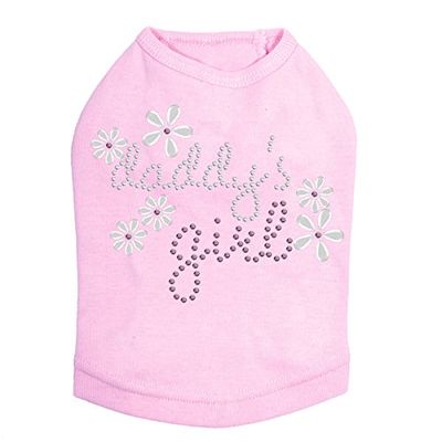 Daddy's Girl #3 Dog Shirt 3XL Pink