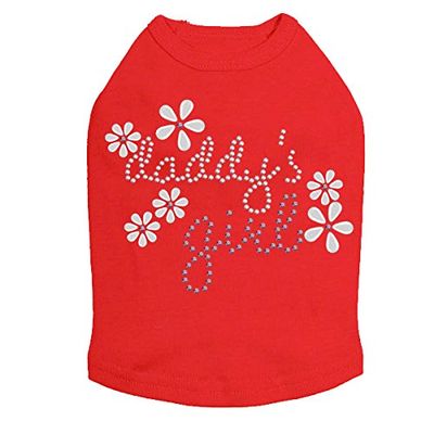 Daddy's Girl #3 Dog Shirt 4XL RED