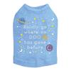 Boldly Go Where No Dog Has Gone Before Dog Shirt 2XL Blue view 1