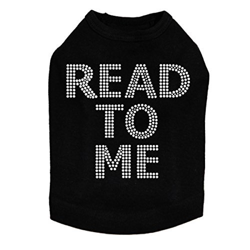 Read to Me (Therapy Dog) Dog Shirt S Black