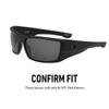 IKON LENSES Replacement Lenses For SPY Dirk Sunglasses - Polarized (Fire Orange Mirror) view 3