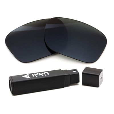 IKON LENSES Replacement Lenses For Von Zipper Fulton (Polarized) - Fits VonZipper Fulton Sunglasses (Black)