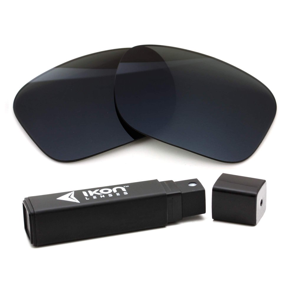 IKON LENSES Replacement Lenses For Von Zipper Fulton (Polarized) - Fits VonZipper Fulton Sunglasses (Black)