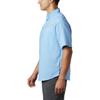 Columbia NCAA North Carolina Tar Heels Men's Tamiami Short Sleeve Shirt, Small, NC - White Cap view 4