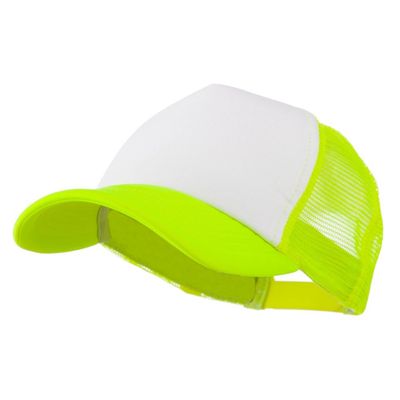 Cotton Trucker Cap-Neon Yellow OSFM