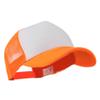 Cotton Trucker Cap-Neon Orange OSFM view 4