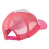 Cotton Trucker Cap-Neon Pink OSFM view 3
