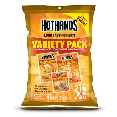 Hothands Heatmax Variety Fresh Stock-10 Variety Pack each includes 5 hand 3 toes and 5 body and hand