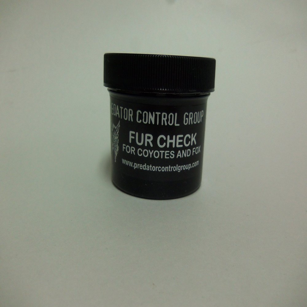 Predator Control Group Fur Check, Coyote, Fox, Bobcat Lure