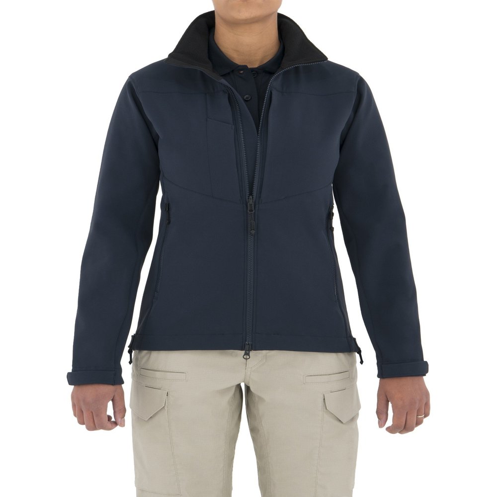 First Tactical Women's Tactix Series Softshell Duty Jacket, Midnight Navy, Medium/Regular