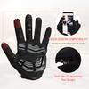 FIRELION Men/Women Bicycle Cycling Gloves, Full-Finger Anti-Skid Shock-Absorbing Outdoor MTB Downhill Off Road Gloves for Racing, Touch-Screen Sports Bike Protective Gloves view 2
