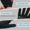 FIRELION Men/Women Bicycle Cycling Gloves, Full-Finger Anti-Skid Shock-Absorbing Outdoor MTB Downhill Off Road Gloves for Racing, Touch-Screen Sports Bike Protective Gloves view 3