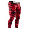 DRSKIN Mens Compression Pants Tights Leggings Sports Baselayer Running Athletic Workout Active (DMRB03, 2XL) Red view 1