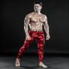 DRSKIN Mens Compression Pants Tights Leggings Sports Baselayer Running Athletic Workout Active (DMRB03, 2XL) Red view 2
