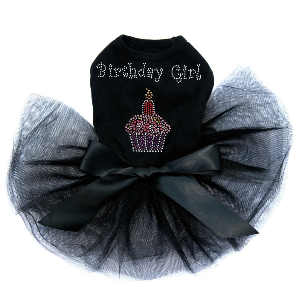 Birthday Girl - Dog Tutu Dress, 3XL Black