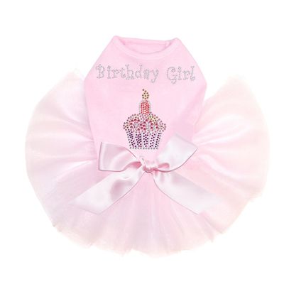 Birthday Girl - Dog Tutu Dress, 4XL Pink