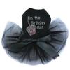 I'm The Birthday Girl - Dog Tutu Dress, XXS Black view 1