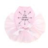 I'm with Stupid - Dog Tutu Dress, 2XL Pink view 1