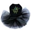 Mommy's Lil Monster Green - Dog Tutu Dress, M Black view 1