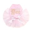 Queen Bee - Dog Tutu Dress, S Pink view 1
