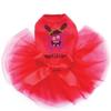 Mommy's Lil Monster Pink - Dog Tutu Dress, 4XL Red view 1