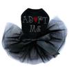 Adopt Me with Heart - Dog Tutu Dress, 4XL Black view 1