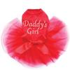 Daddy's Girl # 1 - Dog Tutu Dress, S Red view 1