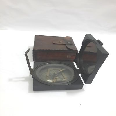 Collectible Nautical Compass Antique Brass Vintage Marine Gift Compass with Leather Box Rustic Vintage Home Decor Gifts