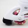 Roces Children's Compy 8.0 Girls Inline Skates, Adjustable Roller Skates, White and Violet view 4