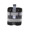 E-Z UP Fillable Weight Bag Set of 4, Holds up to 25 lbs. Each, Steel Gray view 2