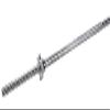 Ader 1" Bar Choice of 72" w/ Star Collars, (72" x 1" Bar) view 2