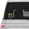 Army Ranger skull sticker/decal view 2