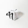 BuyBocceBalls Listing - 73mm Metal Bocce and Petanque Set with Silver Balls and Heavy Duty White Nylon Bag - Single view 3