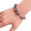 Bracelet Semi Labradorite Gray Gemstone Chip Fashion Jewelry for Women 7" view 1