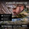 TITAN Survival Mylar Survival Blankets 5 Pack 52 x 82 - 90% Heat Retention & Waterproof Design - Emergency Blanket Cold Weather Protection & Survival Kits - Durable Space Blanket for Outdoor Use view 2