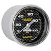 AutoMeter Gauge, Oil Pressure, 2 1/16", 100Psi, Mechanical, Marine Carbon Fiber (200790-40) view 1