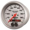 AutoMeter Gauge, Speedometer, 3 3/8", 100Mph, GPS, Marine Silver (200636-33) view 2