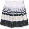 Girls Satin Stripde Skirt (10) view 1
