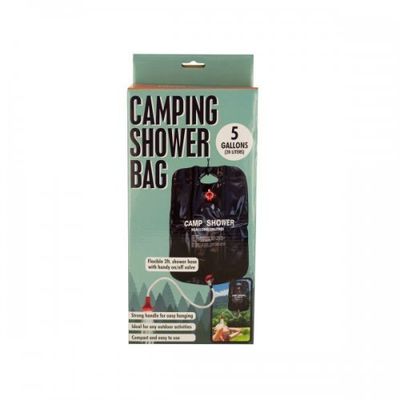 Bulk Buys Camping Shower Bag with Flexible Hose 3-PK