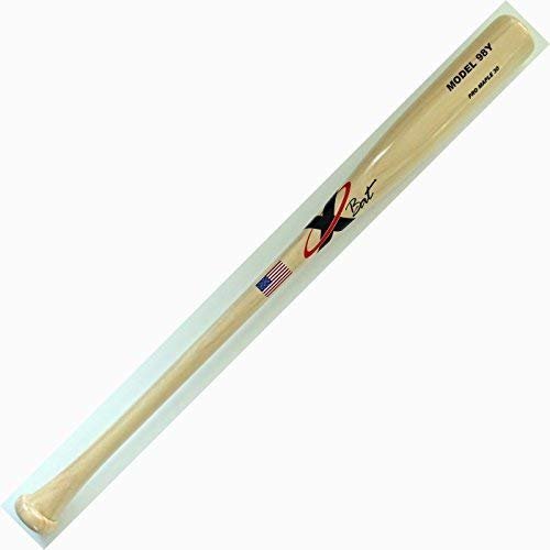 X Bats Pro Model Youth Wood Baseball Bat (Pro Model 98Y | Contact/Gap Hitters, 29 Inch)