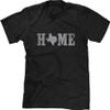 Blittzen Mens T-Shirt Home Texas State O, S, Black view 1