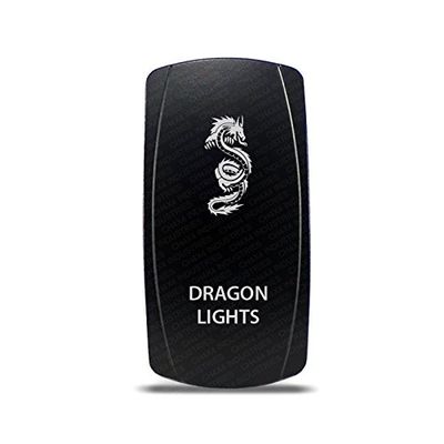 CH4x4 Rocker Switch Dragon Lights Symbol 2 - Blue LED