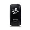 CH4x4 Rocker Switch Zombie Tools Symbol 5 - Amber LED view 1