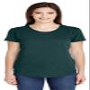 Anvil Ladies' Triblend T-Shirt XS HTH DARK GREEN view 1